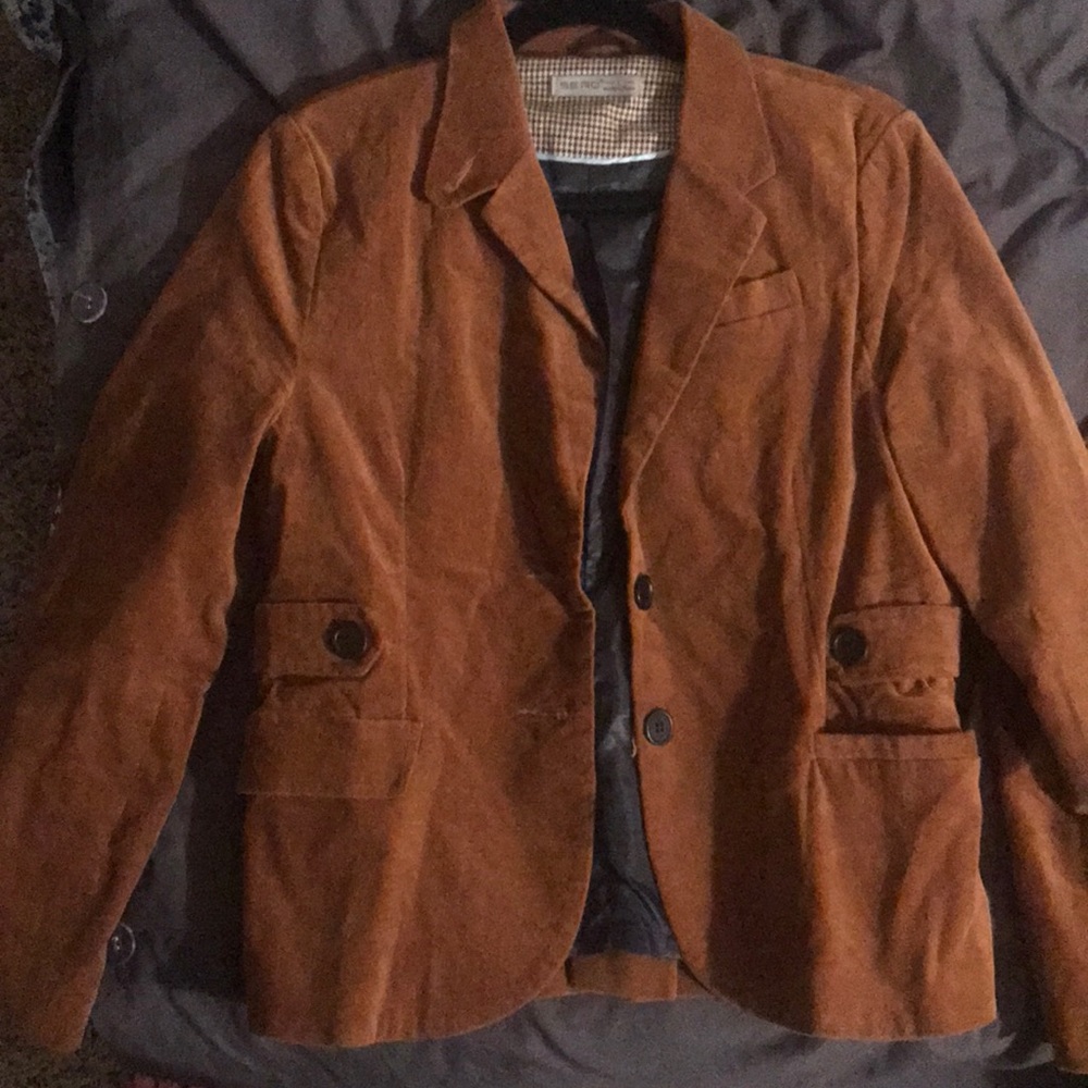 Brown professor blazer